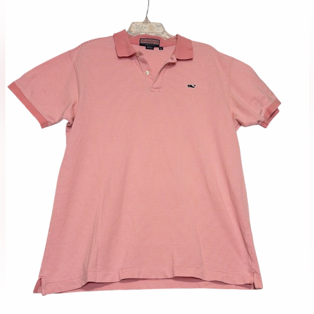 Vineyard Vines Men's Soft Pink Polo Shirt